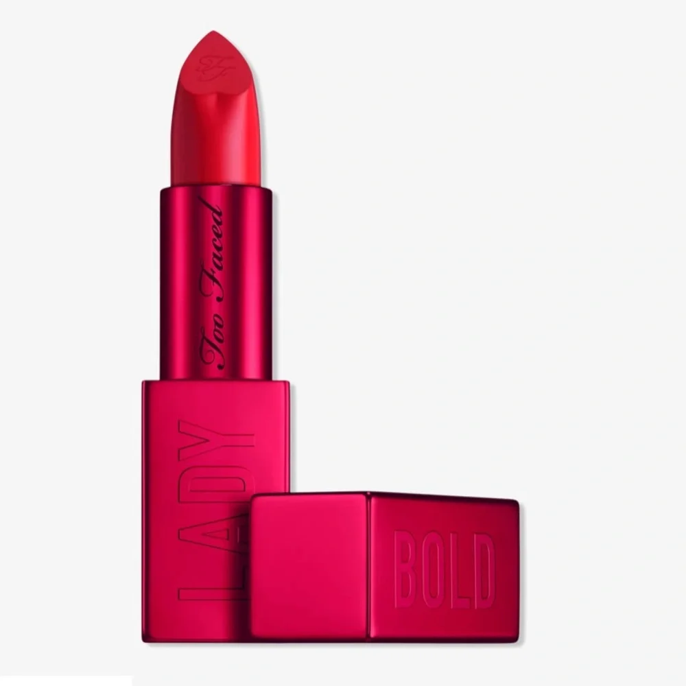 💎 Too Faced Lady Bold Cream Lipstick in Color Lady Bold Full-Size New In Box